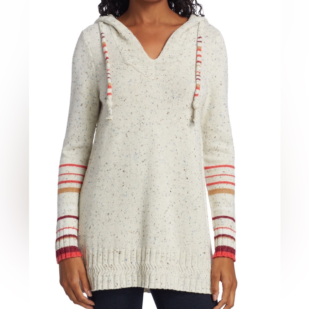 3/$30 NWT Nic + Zoe Winter Sunset Hooded Sweater Size XS Retails for $158